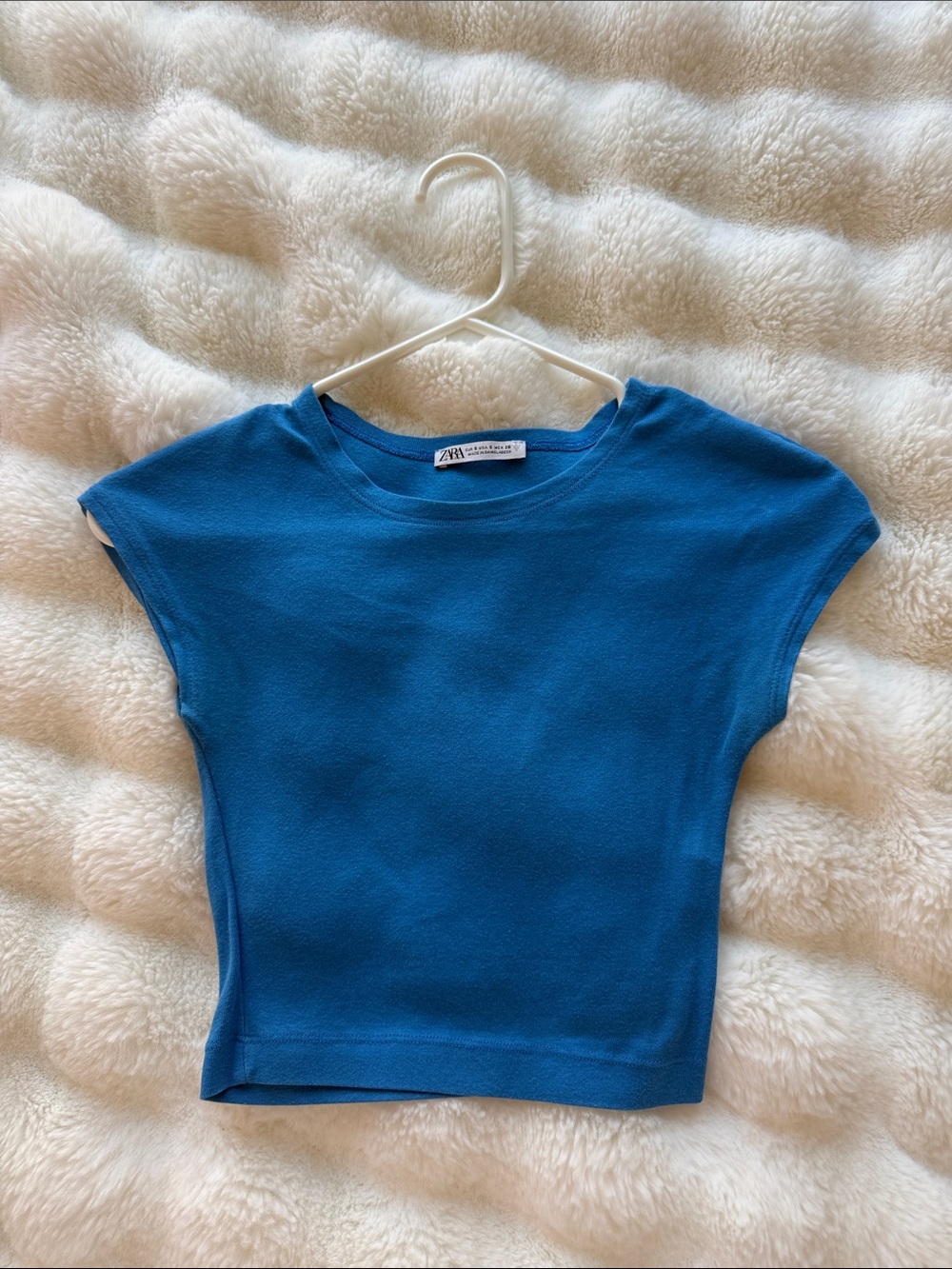 Zara Blue Short Sleeve Tee